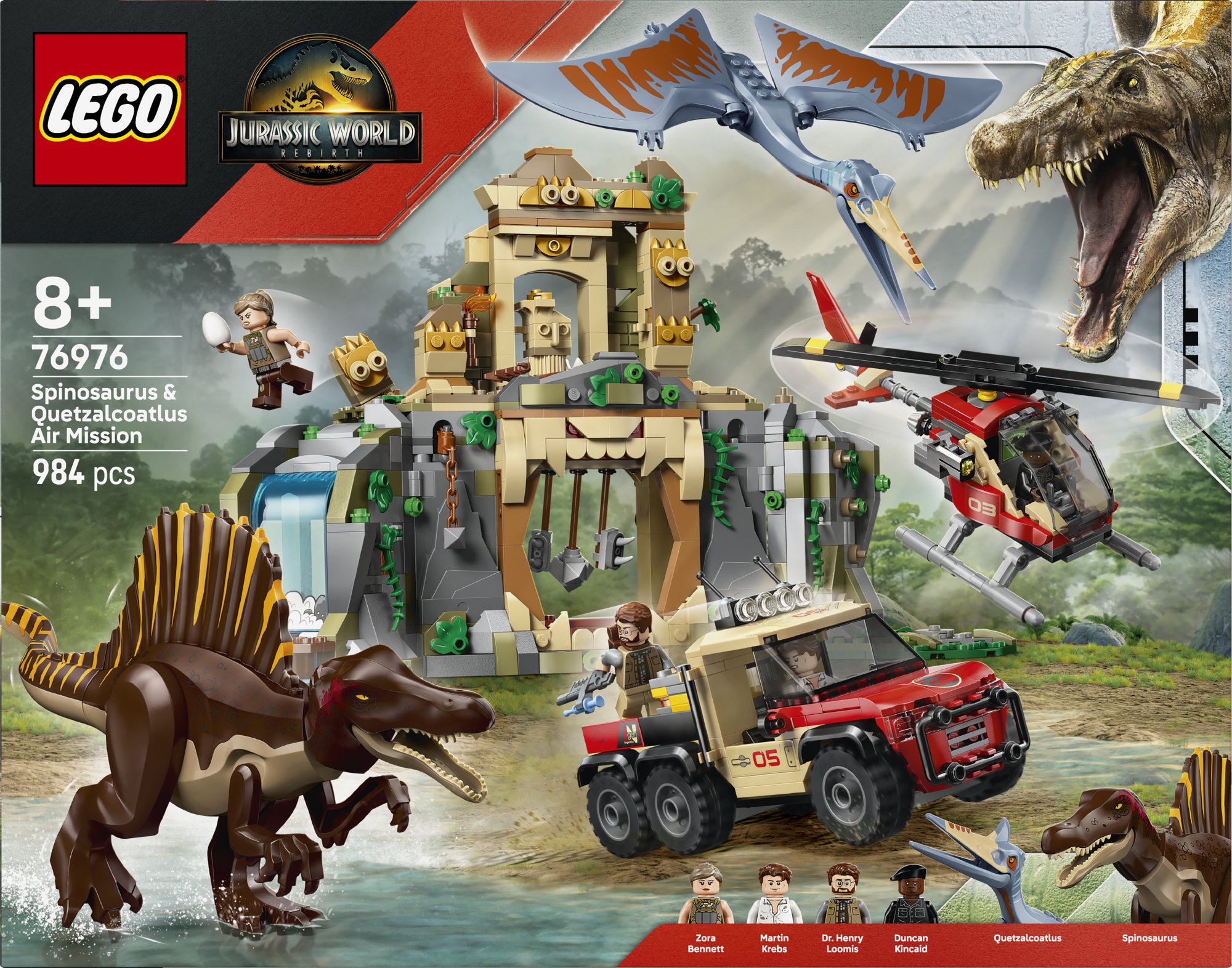 Spinosaurus & Quetzalcoatlus Air Mission - Thomas Moore Toymaster