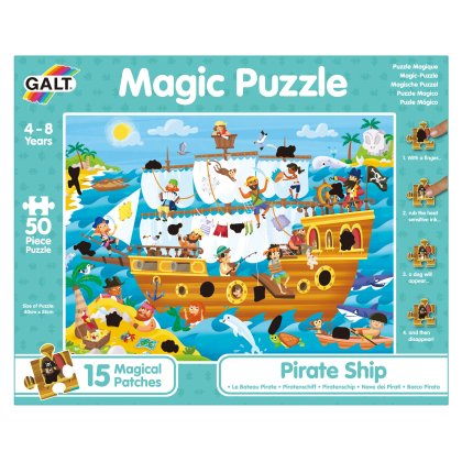 Magic Puzzle - Pirate Ship Magic Puzzle - Pirate Ship