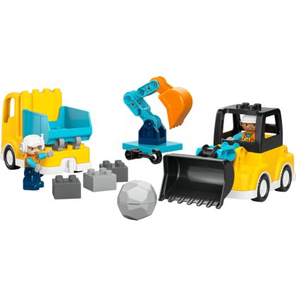 LEGO® DUPLO® Town 3 in 1 Construction Vehicles Toys 10475 LEGO® DUPLO® Town 3 in 1 Construction Vehicles Toys 10475