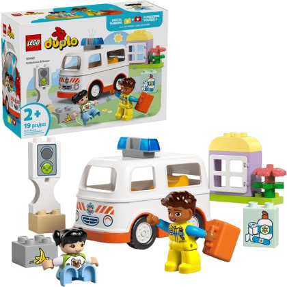 LEGO® DUPLO® Ambulance & Driver for Pretend Play 10447 LEGO® DUPLO® Ambulance & Driver for Pretend Play 10447