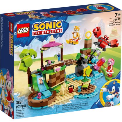 LEGO® Sonic the Hedgehog™ Amy’s Animal Rescue Island 76992 Building Toy Set (388 Pieces) LEGO® Sonic the Hedgehog™ Amy’s Animal Rescue Island 76992 Building Toy Set (388 Pieces)