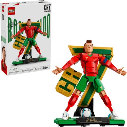 LEGO® Editions Cristiano Ronaldo – Soccer Legend Set 43016 LEGO® Editions Cristiano Ronaldo – Soccer Legend Set 43016