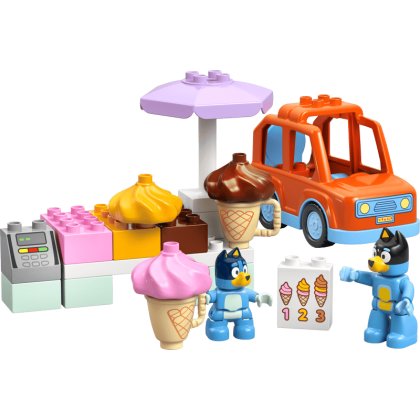 LEGO® DUPLO® Bluey Ice Cream Trip with Bluey Toddler Toy 10458 LEGO® DUPLO® Bluey Ice Cream Trip with Bluey Toddler Toy 10458