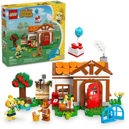 LEGO® Animal Crossing™ Isabelle’s House Visit 77049 LEGO® Animal Crossing™ Isabelle’s House Visit 77049