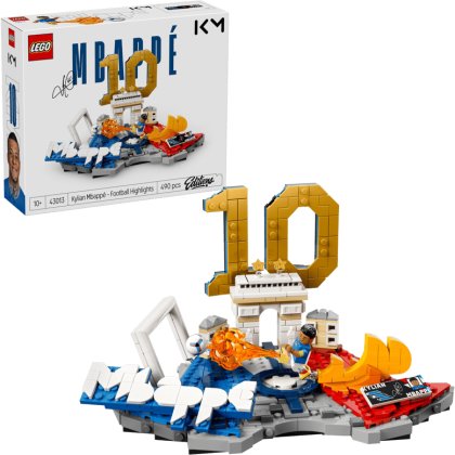 LEGO® Editions Kylian Mbappé – Soccer Highlights 43013 LEGO® Editions Kylian Mbappé – Soccer Highlights 43013
