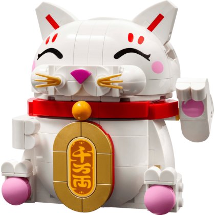 LEGO® Lucky Cat Good Luck Decor Piece Building Kit 40813 LEGO® Lucky Cat Good Luck Decor Piece Building Kit 40813