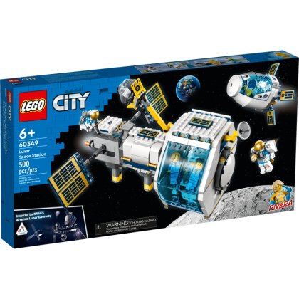 LEGO® City Lunar Space Station 60349 Building Kit (500 Pieces) LEGO® City Lunar Space Station 60349 Building Kit (500 Pieces)