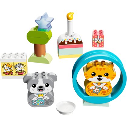 LEGO® DUPLO® My First Puppy & Kitten With Sounds 10977 Building Toy (22 Pieces) LEGO® DUPLO® My First Puppy & Kitten With Sounds 10977 Building Toy (22 Pieces)