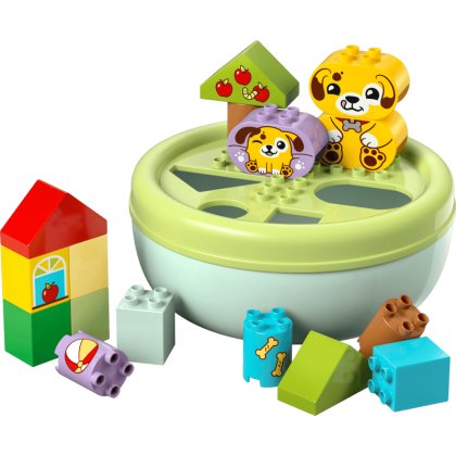LEGO® DUPLO® My First Shape Sorter: Puppy House Toddler Learning Toy 10441 LEGO® DUPLO® My First Shape Sorter: Puppy House Toddler Learning Toy 10441
