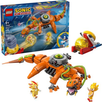 LEGO® Sonic the Hedgehog™ Super Shadow vs. Biolizard Gamer Gift Toy 77003 LEGO® Sonic the Hedgehog™ Super Shadow vs. Biolizard Gamer Gift Toy 77003
