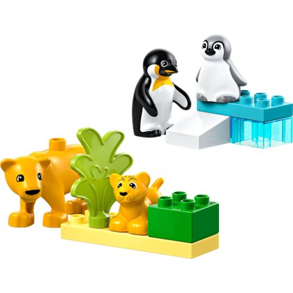 LEGO® DUPLO® Town Wild Animal Families: Penguins & Lions Imagination Toy 10442 LEGO® DUPLO® Town Wild Animal Families: Penguins & Lions Imagination Toy 10442