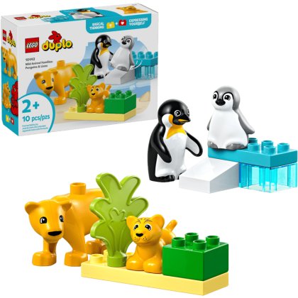 LEGO® DUPLO® Town Wild Animal Families: Penguins & Lions Imagination Toy 10442 LEGO® DUPLO® Town Wild Animal Families: Penguins & Lions Imagination Toy 10442