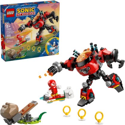 LEGO® Sonic the Hedgehog™ Knuckles vs. Dr. Eggman Egg Crusher Mech Toy Set 77005 LEGO® Sonic the Hedgehog™ Knuckles vs. Dr. Eggman Egg Crusher Mech Toy Set 77005