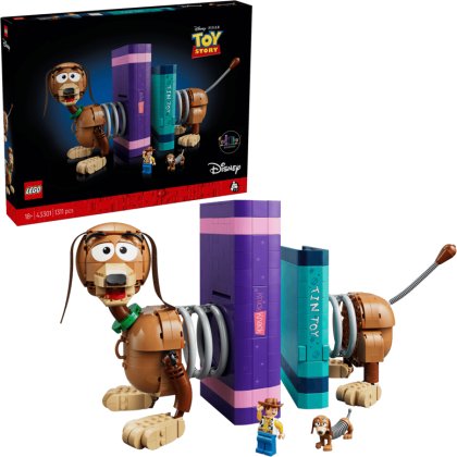 LEGO® Disney and Pixar Toy Story Slinky Dog Bookends 43301 LEGO® Disney and Pixar Toy Story Slinky Dog Bookends 43301