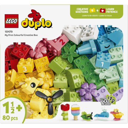 LEGO® DUPLO® Classic Colourful Creative Box Focus Toy 10479 LEGO® DUPLO® Classic Colourful Creative Box Focus Toy 10479