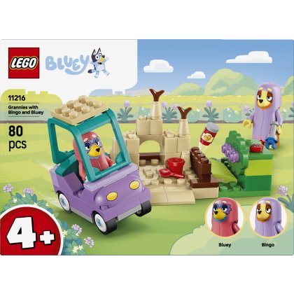 LEGO® Bluey Grannies with Bingo and Bluey Building Toy 11216 LEGO® Bluey Grannies with Bingo and Bluey Building Toy 11216