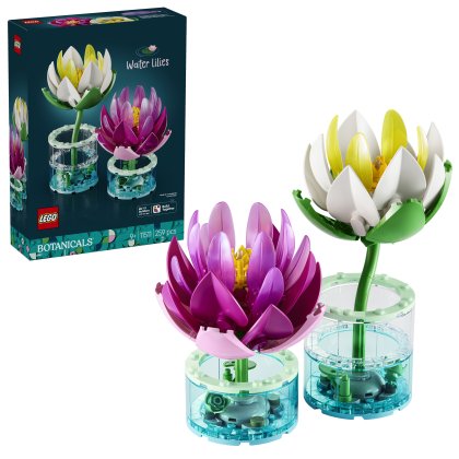 LEGO® Botanicals Water Lilies Flower Building Set 11511 LEGO® Botanicals Water Lilies Flower Building Set 11511