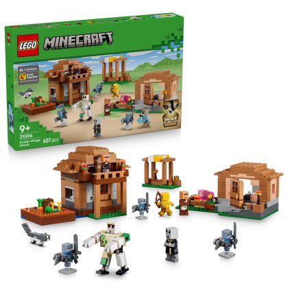 LEGO® Minecraft® Evoker Village Attack Toy Playset 21596 LEGO® Minecraft® Evoker Village Attack Toy Playset 21596