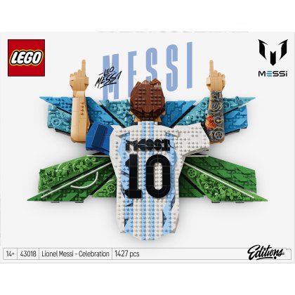 LEGO® Editions Lionel Messi – Celebration Building Set 43018 LEGO® Editions Lionel Messi – Celebration Building Set 43018