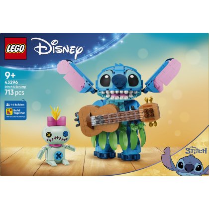 LEGO® Disney Stitch & Scrump Building Set 43296 LEGO® Disney Stitch & Scrump Building Set 43296