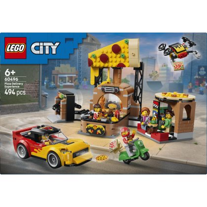 LEGO® City Pizza Delivery Experience with Vehicles - 60496 LEGO® City Pizza Delivery Experience with Vehicles - 60496