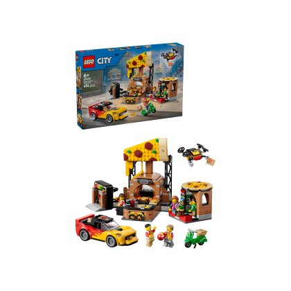 LEGO® City Pizza Delivery Experience with Vehicles - 60496 LEGO® City Pizza Delivery Experience with Vehicles - 60496
