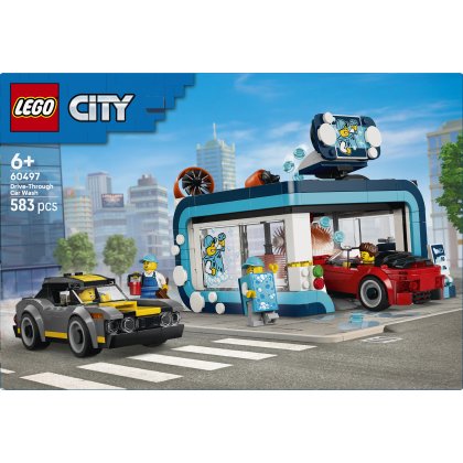 LEGO® City Drive-Through Car Wash - Building Kit 60497 LEGO® City Drive-Through Car Wash - Building Kit 60497