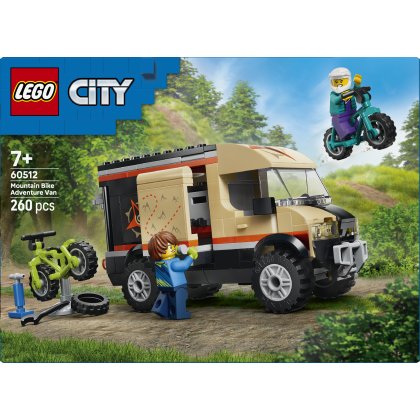 LEGO® City Mountain Bike Adventure Van - Toy Vehicle 60512 LEGO® City Mountain Bike Adventure Van - Toy Vehicle 60512