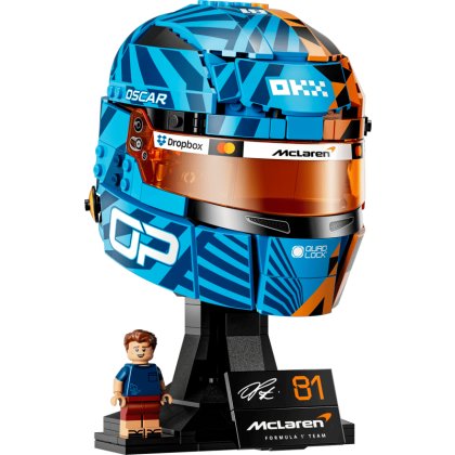LEGO® McLaren Mastercard F1® Team Oscar Piastri Helmet 43017 LEGO® McLaren Mastercard F1® Team Oscar Piastri Helmet 43017