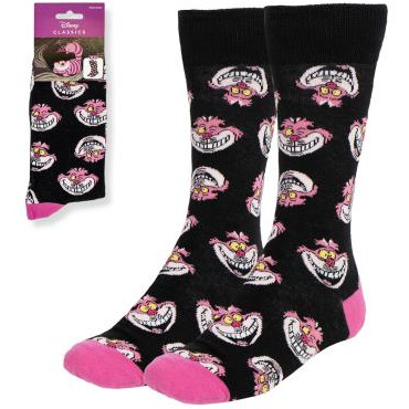 Socks Cheshire Cat - Black