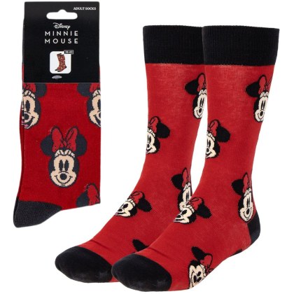 Adult Socks Minnie Mouse