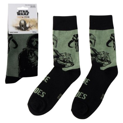 Single Pack Socks Adult The Mandalorian