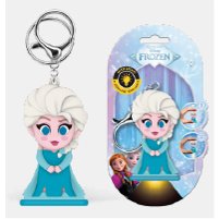 3D Keychain With Led Flashlight Frozen