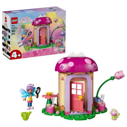 LEGO Gabby's Dollhouse Kitty Fairy's Garden House Toy 11212 LEGO Gabby's Dollhouse Kitty Fairy's Garden House Toy 11212