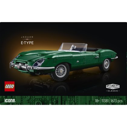 LEGO Icons Jaguar E-Type - Classic Sports Car Model 11381 LEGO Icons Jaguar E-Type - Classic Sports Car Model 11381