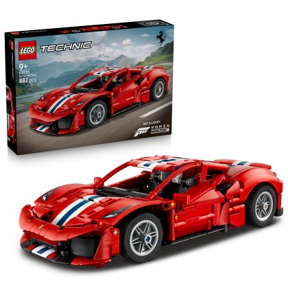LEGO Technic Ferrari 488 Pista Car Building Toy 42235 LEGO Technic Ferrari 488 Pista Car Building Toy 42235
