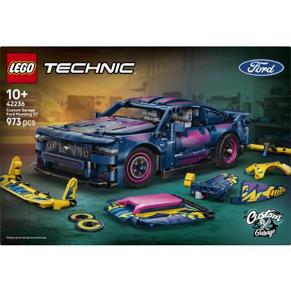 LEGO Technic Custom Garage Ford Mustang GT Car Toy 42236 LEGO Technic Custom Garage Ford Mustang GT Car Toy 42236
