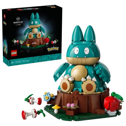 LEGO Pokemon Munchlax Figure Decor Building Set 72150 LEGO Pokemon Munchlax Figure Decor Building Set 72150