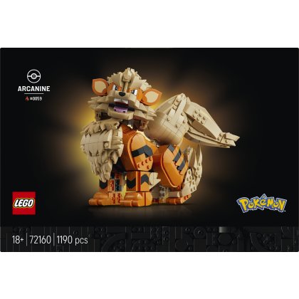 LEGO Pokemon Arcanine Pokemon Figure Building Set 72160 LEGO Pokemon Arcanine Pokemon Figure Building Set 72160