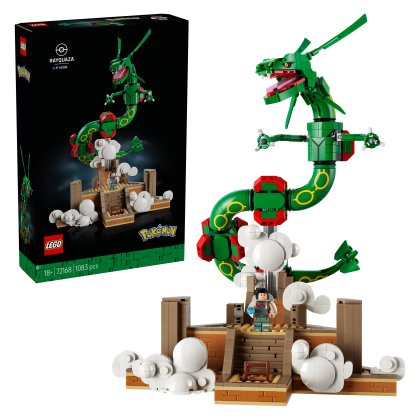 LEGO Pokemon Rayquaza Decor Figure Building Set 72168 LEGO Pokemon Rayquaza Decor Figure Building Set 72168