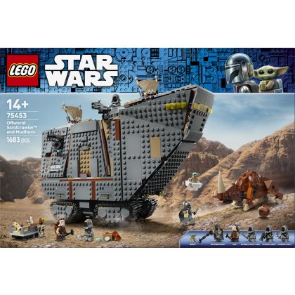 LEGO Star Wars Offworld Sandcrawler and Mudhorn Set 75453 LEGO Star Wars Offworld Sandcrawler and Mudhorn Set 75453
