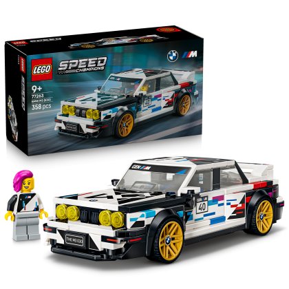 LEGO Speed Champions BMW M3 (E30) Toy Car Kit 77263 LEGO Speed Champions BMW M3 (E30) Toy Car Kit 77263