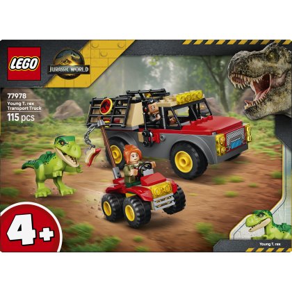 LEGO Jurassic World Young T. rex Transport Truck Toy 77978 LEGO Jurassic World Young T. rex Transport Truck Toy 77978