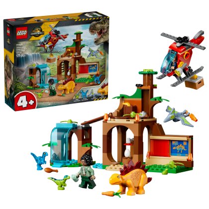 LEGO Jurassic World Velociraptor, Stegosaurus & Pteranodon Rescue 77981 LEGO Jurassic World Velociraptor, Stegosaurus & Pteranodon Rescue 77981