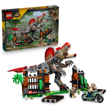 LEGO Jurassic World Spinosaurus Dinosaur Escape Toy 77982 LEGO Jurassic World Spinosaurus Dinosaur Escape Toy 77982