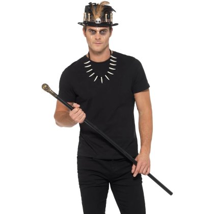 Voodoo Kit, with Feather Top Hat Voodoo Kit, with Feather Top Hat