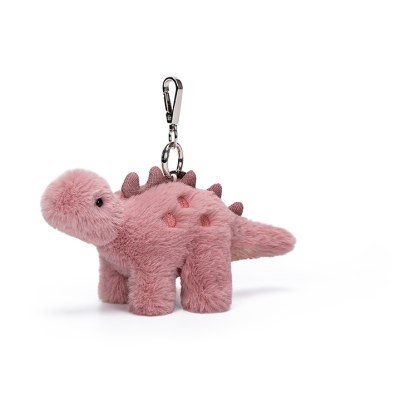 Shy Stegosaurus Bag Charm