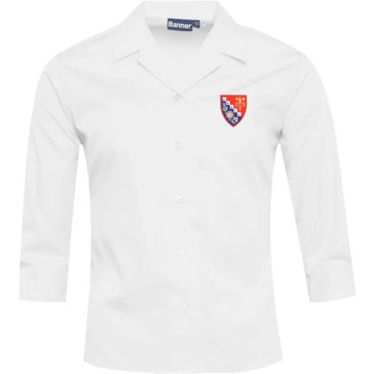 St Peter's 3/4 Sleeve Rever Blouse St Peter's 3/4 Sleeve Rever Blouse