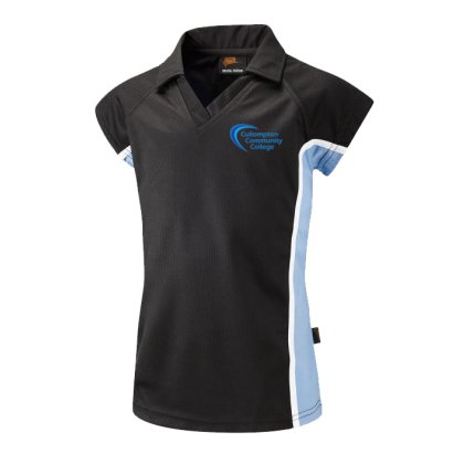 Cullompton Community College Girls Fit PE Polo Shirt Cullompton Community College Girls Fit PE Polo Shirt