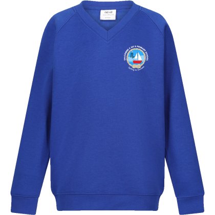 Salcombe Primary V-Neck Sweatshirt Salcombe Primary V-Neck Sweatshirt